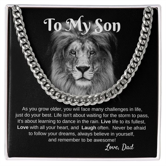 To My Son / Do Your Best (Cuban Link Chain)